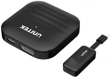 Unitek bezvadu HDMI raidītājs un uztvērējs, diapazons līdz 50 m, melnsUnitek bezvadu HDMI raidītājs un uztvērējs, diapazons līdz 50 m, melns