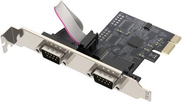 Unitek PCI Express kontroller 2x RS-232