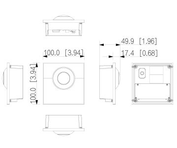 VIDEO DOMOFONS VTO4103F-I1 DAHUA