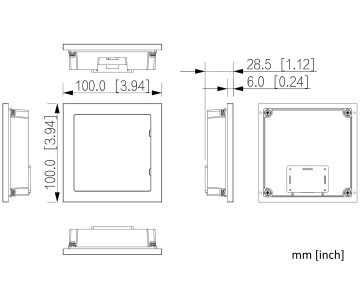 INFORMĀCIJAS MODULIS VTO4103F-MI DAHUA INFORMĀCIJAS MODULIS VTO4103F-MI DAHUA