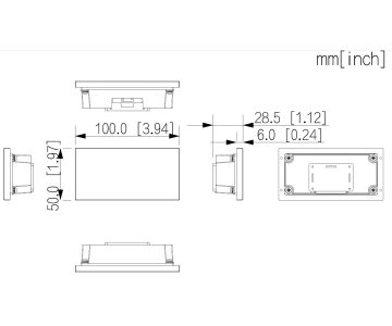 TUKŠAIS MODULIS VTO4103FB-MN DAHUA TUKŠAIS MODULIS VTO4103FB-MN DAHUA
