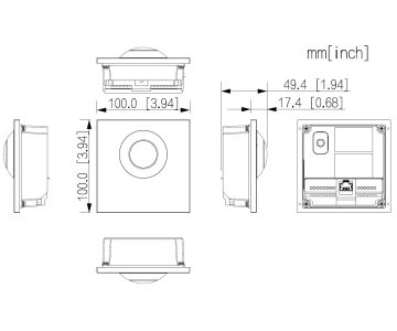 VIDEO DOMOFONS VTO4201F-P DAHUA