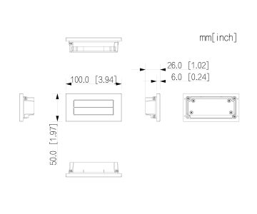 TASTATŪRAS MODULIS VTO4202F-MDB4 MODUĻIEM VTO4202F-P, VTO4201F-P, VTO4201F-P1 DAHUA TASTATŪRAS MODULIS VTO4202F-MDB4 MODUĻIEM VTO4202F-P, VTO4201F-P, VTO4201F-P1 DAHUA