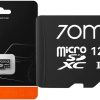 70mai X800 videoreģistrators 4K Omni melns + 70mai 128 GB microSD