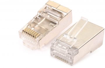 GETFORT RJ45 CAT.6 8P8C ekranēts tīkla spraudnis ar vadotni (100 gab.) GETFORT RJ45 CAT.6 8P8C ekranēts tīkla spraudnis ar vadotni (100 gab.)