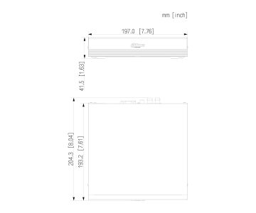 AHD, HD-CVI, HD-TVI, CVBS, IP REJESTRATORS XVR1B04-I/T 4 KANĀLI DAHUA