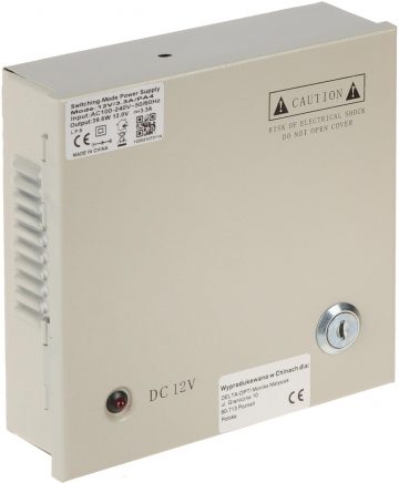 Komutācijas barošanas bloks 12V/3.3A/PA4