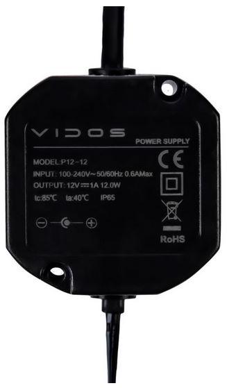 Vidos P12/12 barošanas bloksVidos P12/12 barošanas bloks