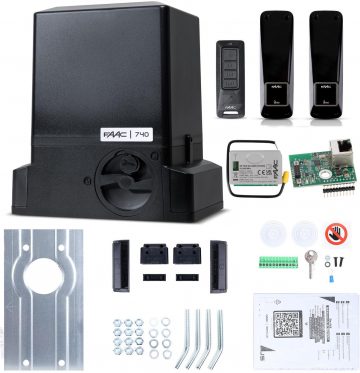 Delta 2 SMART komplekts - FAAC 740 (Wi-Fi+LAN+BLE) 500 kg bīdāmajiem vārtiemDelta 2 SMART komplekts - FAAC 740 (Wi-Fi+LAN+BLE) 500 kg bīdāmajiem vārtiem