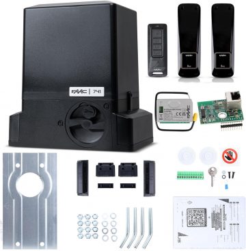 Delta 3 SMART komplekts - FAAC 741 (Wi-Fi+LAN+BLE) 900 kg bīdāmajiem vārtiemDelta 3 SMART komplekts - FAAC 741 (Wi-Fi+LAN+BLE) 900 kg bīdāmajiem vārtiem