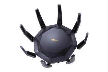 Belaidis maršrutizatorius|ASUS|6000 Mbps|Mesh|Wi-Fi 6|USB 3.1|9x10/100/1000M|1x10GbE|1xSPF+|Antenų skaičius 8|RT-AX89X