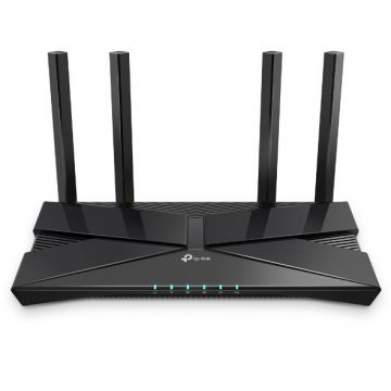 Belaidis maršrutizatorius|TP-LINK|Belaidis maršrutizatorius|1800 Mbps|Mesh|Wi-Fi 6|4x10/100/1000M|LAN WAN prievadas 1|DHCP|Antenų skaičius 4|ARCHERAX1800