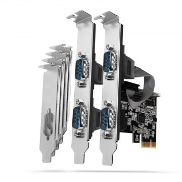 NETIKAART PCIE 250KBPS 4PORT/SP&LP PCEA-S4N AXAGON