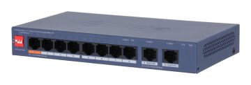 Switch|DAHUA|DH-CS4010-8ET2GT-60|PoE ports 8|60 Watts|CS4010-8ET2GT-60