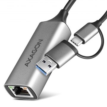 СЕТЕВОЙ АДАПТЕР USB-C 1 ГБ/ADE-TXCA AXAGON