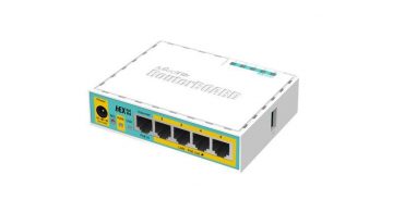 NET ROUTER 10/100M 5PORT HEX/POE LITE RB750UPR2 MIKROTIK