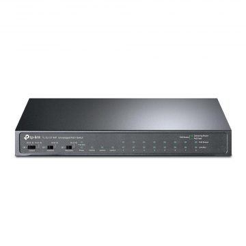 Jungiklis|TP-LINK|TL-SL1311MP|1x10Base-T / 100Base-TX|PoE+ prievadas 8|124 vatai|TL-SL1311MP
