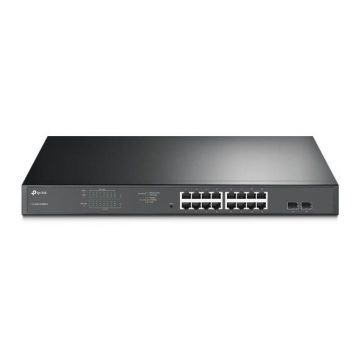 Lüliti|TP-LINK|TL-SG1218MPE|Lauaarvuti/pjedestaal|Rack|16x10Base-T / 100Base-TX / 1000Base-T|PoE+ pordid 16|192W|TL-SG1218MPE